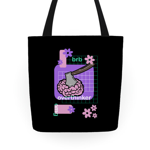 Overthinker Brain Tote