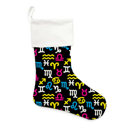 CMYK Astrology Pattern Stocking