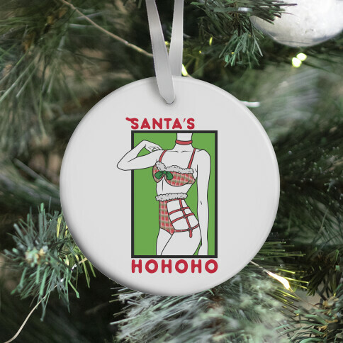 Santa's HoHoHo Ornament