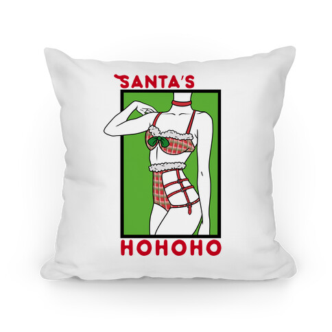 Santa's HoHoHo Pillow