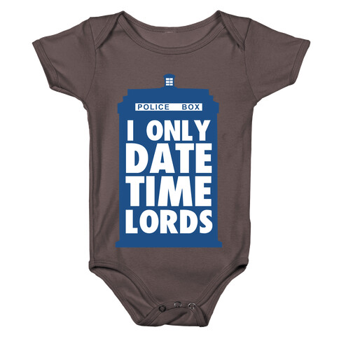 I Only Date Timelords Baby One-Piece
