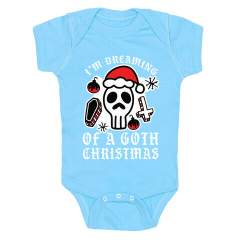 I'm Dreaming of a Goth Christmas Baby One-Piece