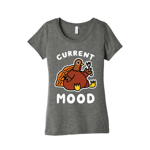Current Mood (Hungry Turkey) Womens T-Shirt