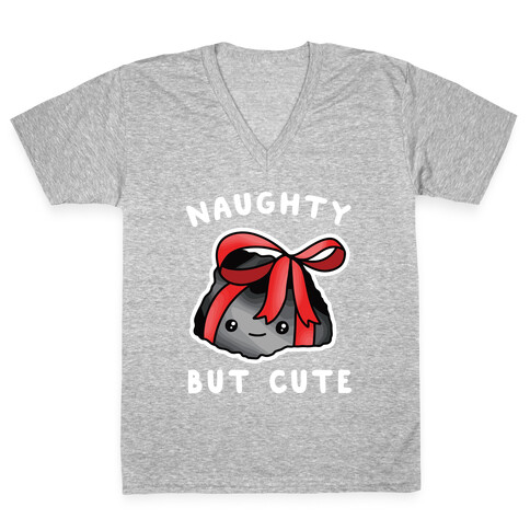 Naughty But Cute V-Neck Tee Shirt