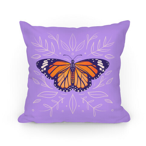 Purple Solo Monarch Pillow