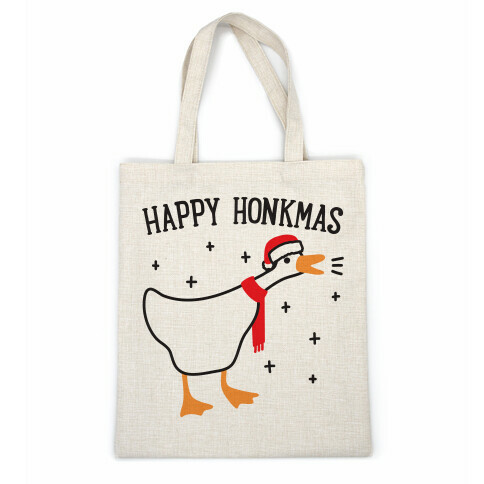 Happy Honkmas Goose Casual Tote