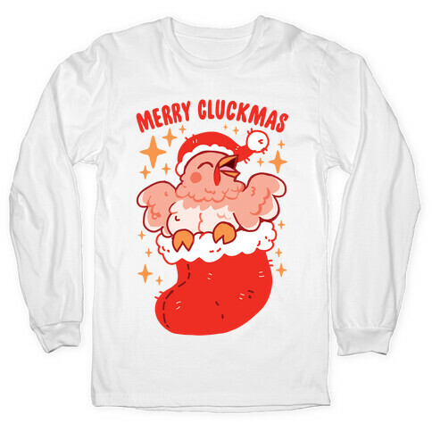 Merry Cluckmas Long Sleeve T-Shirt