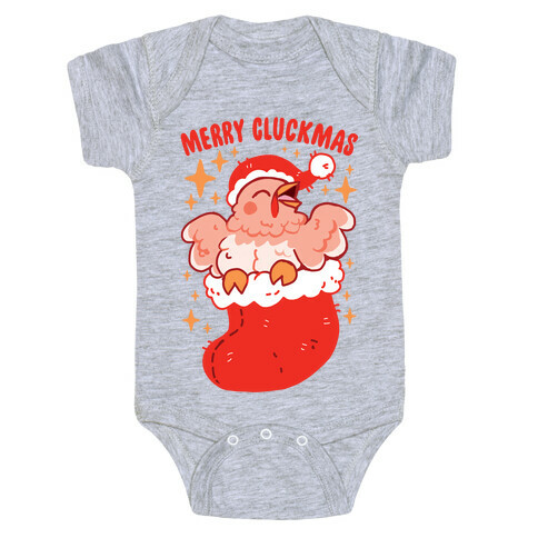 Merry Cluckmas Baby One-Piece