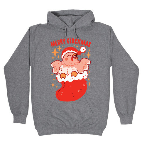 Merry Cluckmas Hooded Sweatshirt