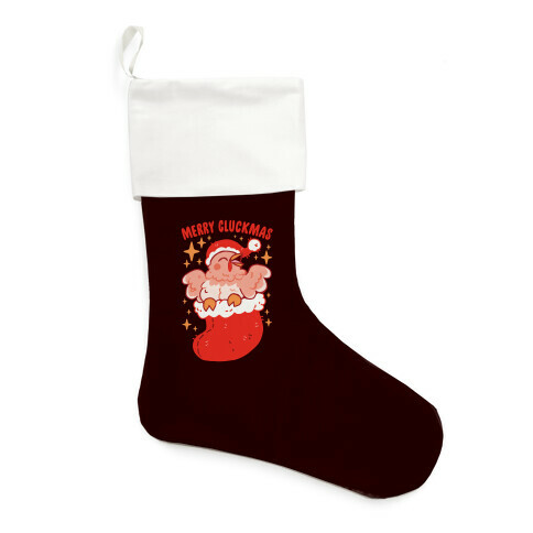 Merry Cluckmas Stocking