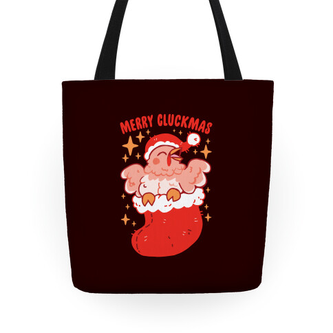 Merry Cluckmas Tote