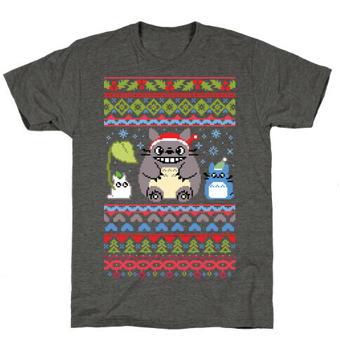 Totoro Ugly Christmas Sweater T-Shirt