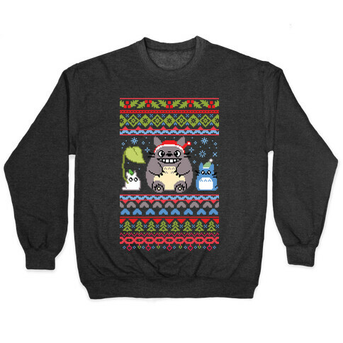 Totoro Ugly Christmas Sweater Pullover