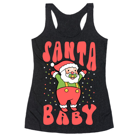 Santa Baby Racerback Tank Top