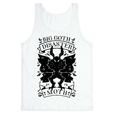 Big Goth Disaster Moth Tank Top