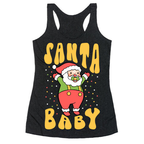 Santa Baby Racerback Tank Top