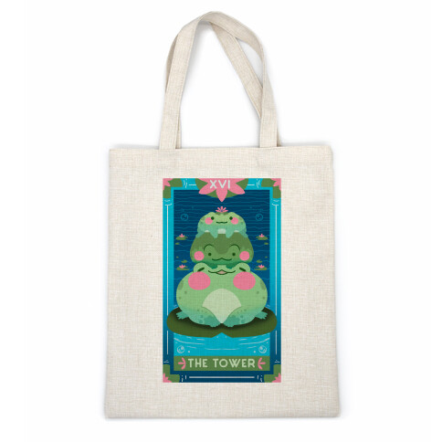 The Tower of Frogs Casual Tote