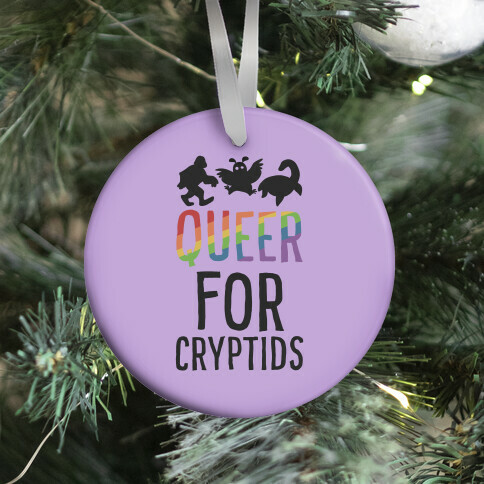 Queer for Cryptids Ornament