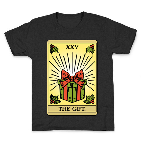 The Gift Tarot Card Holiday Gift Tags Kids T-Shirt