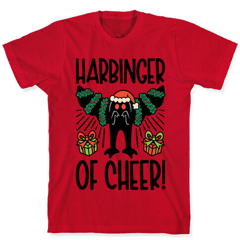 Harbinger of Cheer Mothman Parody T-Shirt