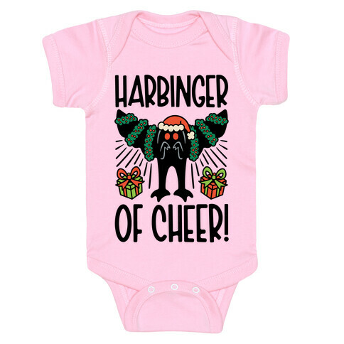 Harbinger of Cheer Mothman Parody Baby One-Piece