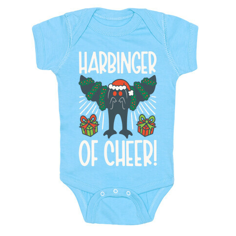 Harbinger of Cheer Mothman Parody Baby One-Piece