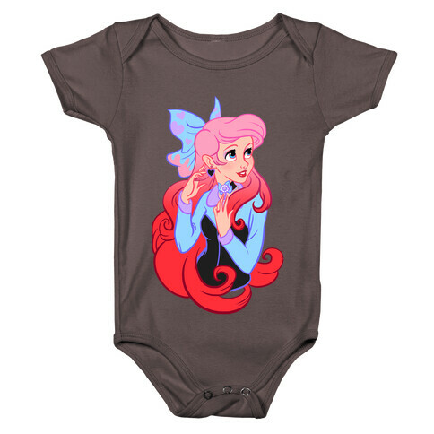 Pastel Ariel Parody Baby One-Piece