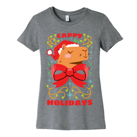  Cappy Holidays Womens T-Shirt