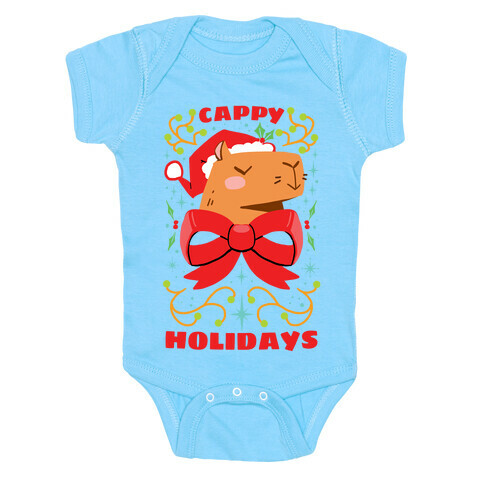  Cappy Holidays Baby One-Piece