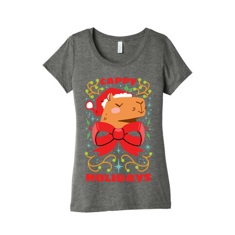  Cappy Holidays Womens T-Shirt