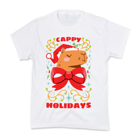  Cappy Holidays Kids T-Shirt