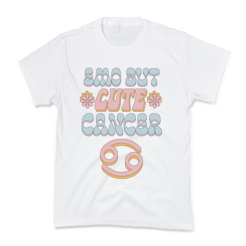 Emo But Cute Cancer Kids T-Shirt