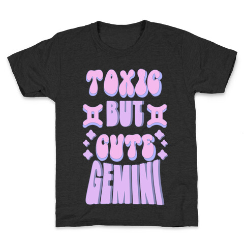 Toxic But Cute Gemini  Kids T-Shirt