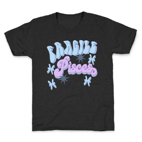 Fragile Pisces  Kids T-Shirt