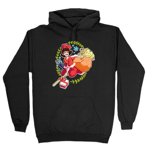 Kiki's Christmas Gift Delivery Hooded Sweatshirt