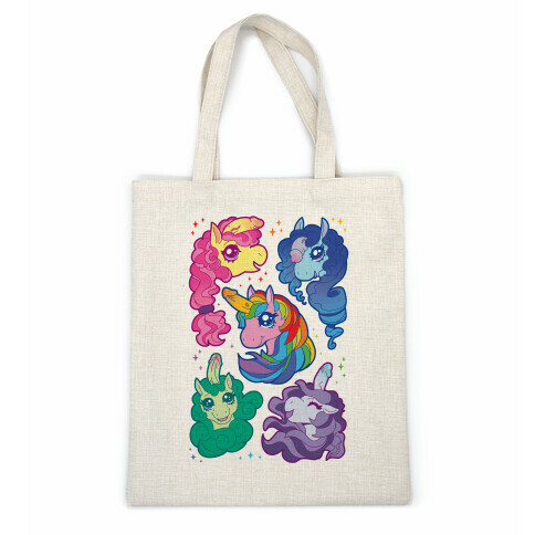 Unicorn Penis Pattern Casual Tote