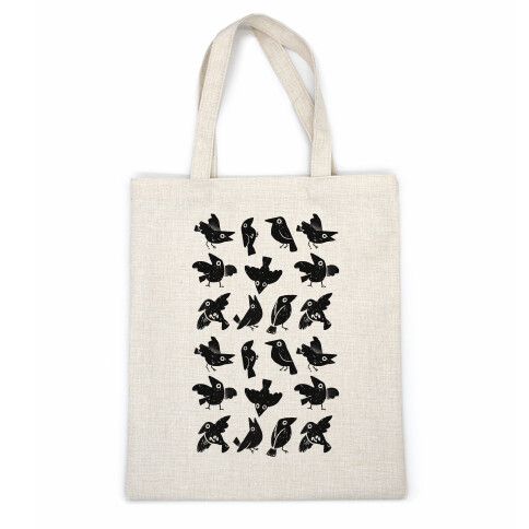 Cute Crow Pattern Casual Tote