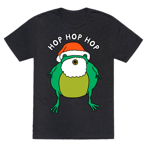 Hop Hop Hop Santa Frog T-Shirt