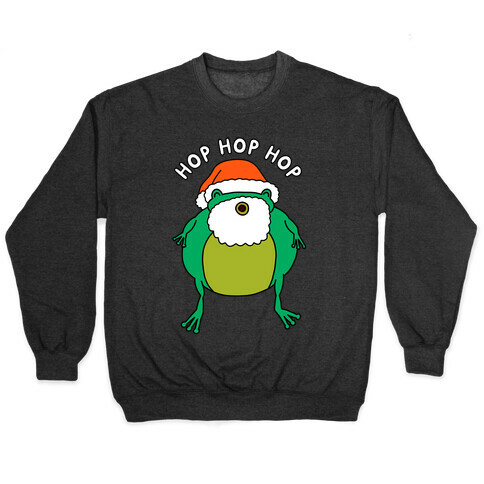 Hop Hop Hop Santa Frog Pullover