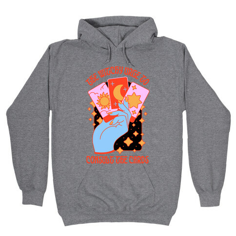 The Witchy Urge To Consult The Cards  Hooded Sweatshirt