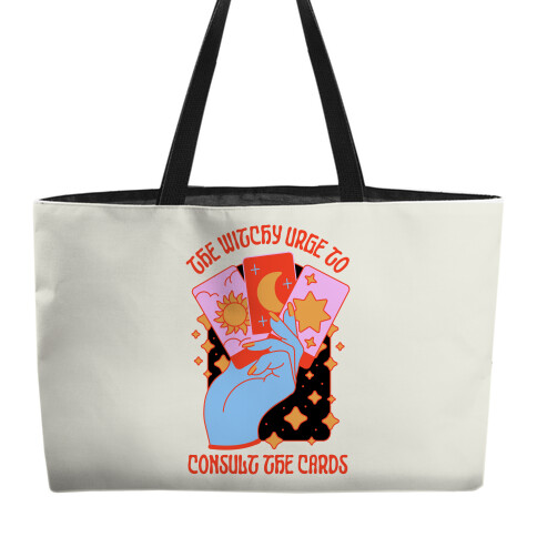 The Witchy Urge To Consult The Cards  Weekender Tote