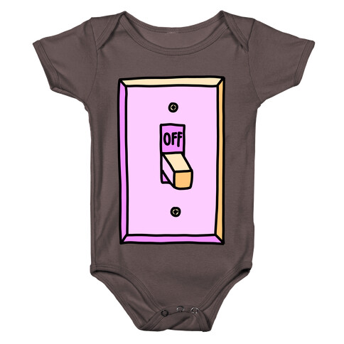 Off Light Switch Baby One-Piece