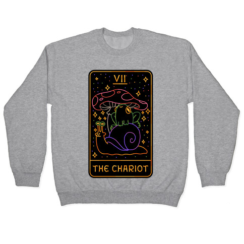 The Chariot Frog On a Snail Tarot Pullover