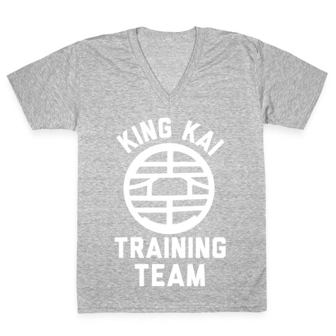 King Kai Training Team V-Neck Tee Shirt