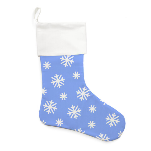 Snowflake Pattern Stocking