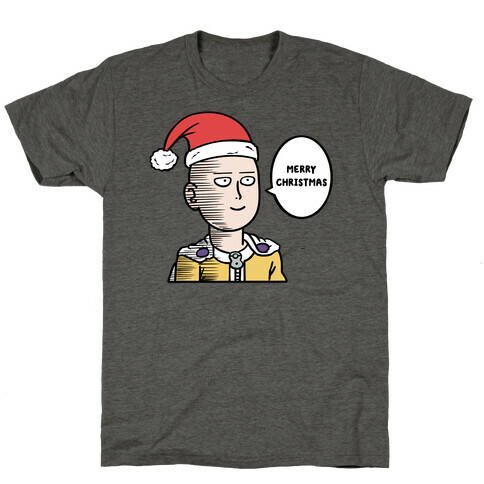 Saitama Merry Christmas Parody T-Shirt