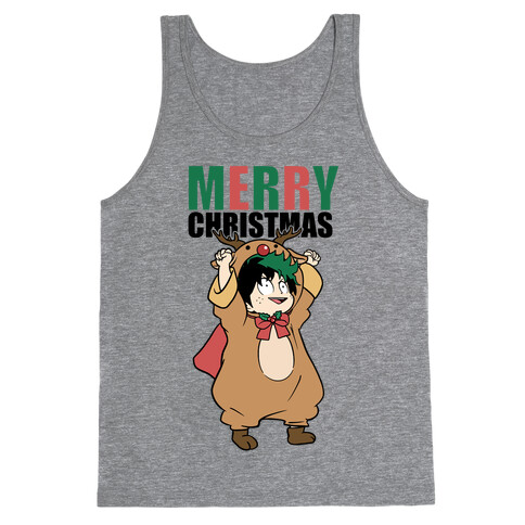 Deku Reindeer Christmas Parody Tank Top