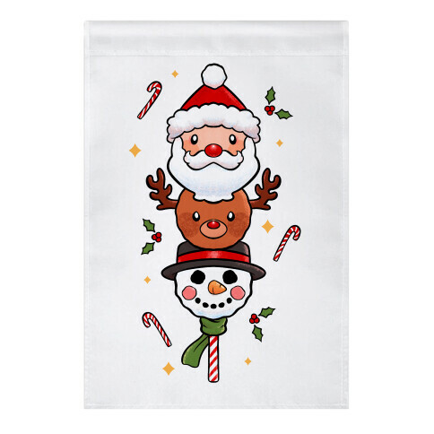 Christmas Dango Garden Flag