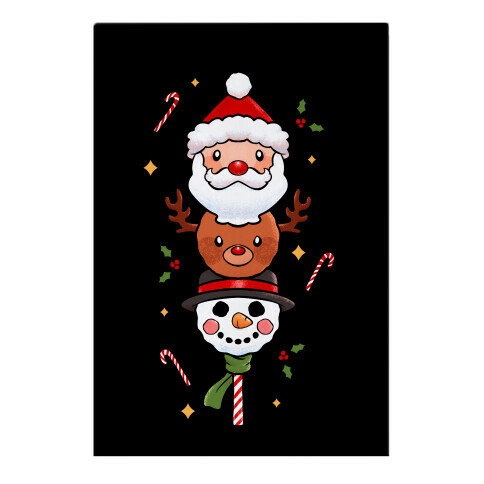 Christmas Dango Garden Flag