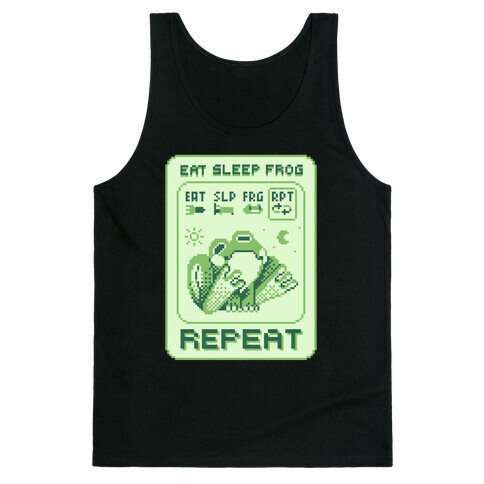 EAT, SLEEP, FROG, REPEAT Tank Top